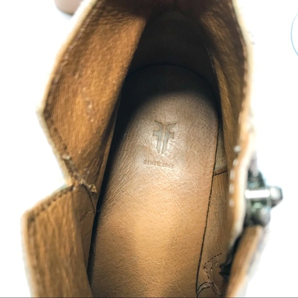 Frye Genuine Suede Ankle Boots / Booties Size 9 - Picture 6 of 8